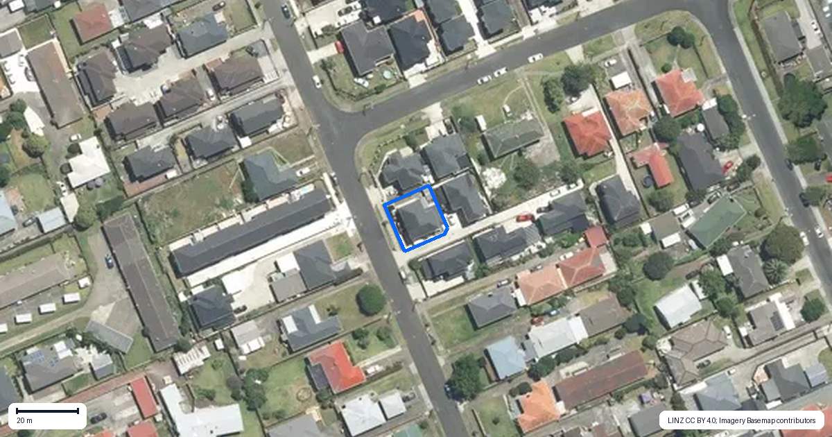 Property context map for 21 Hayward Road, Papatoetoe, Auckland