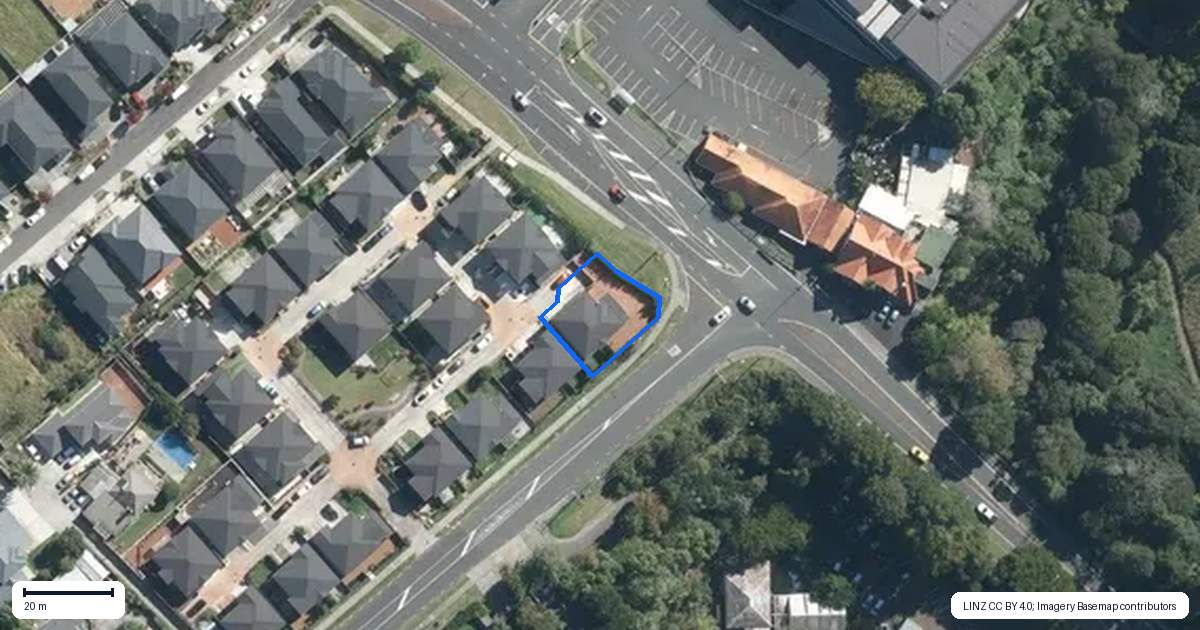 Property context map for 23 Fishwicke Lane, Albany, Auckland