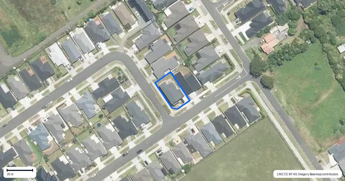Property context map for 6 Tawhiti Road, Pukekohe
