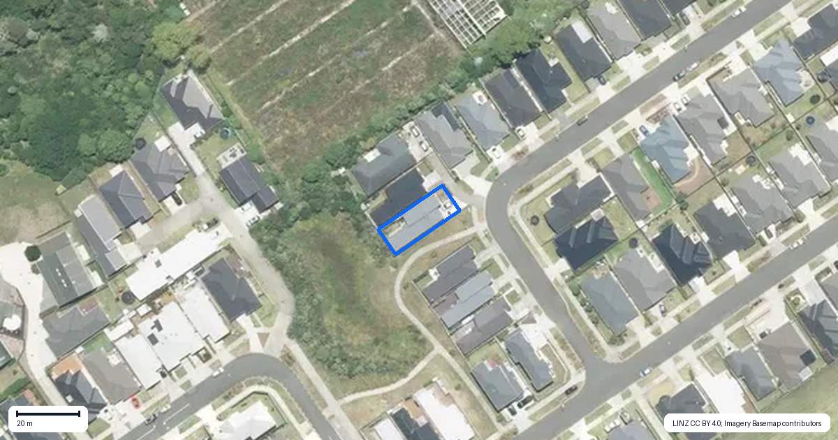 Property context map for 8 Tomairangi Crescent, Pukekohe