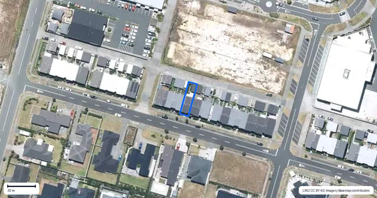 Property context map for 164 Seventh View Avenue, Beachlands, Auckland