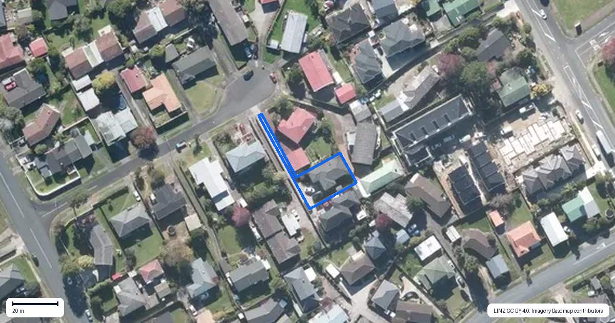 Property context map for 16 Cheam Place, Pakuranga Heights, Auckland