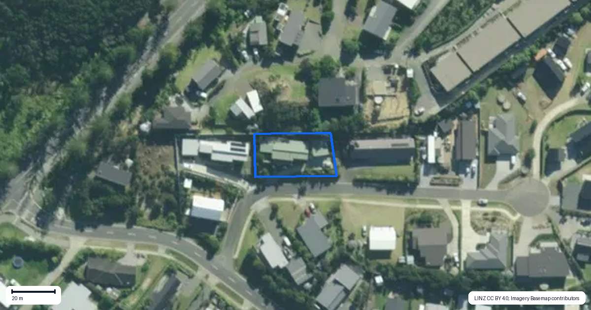 Property context map for 3 Sandpiper Lane, Mangawhai Heads, Mangawhai
