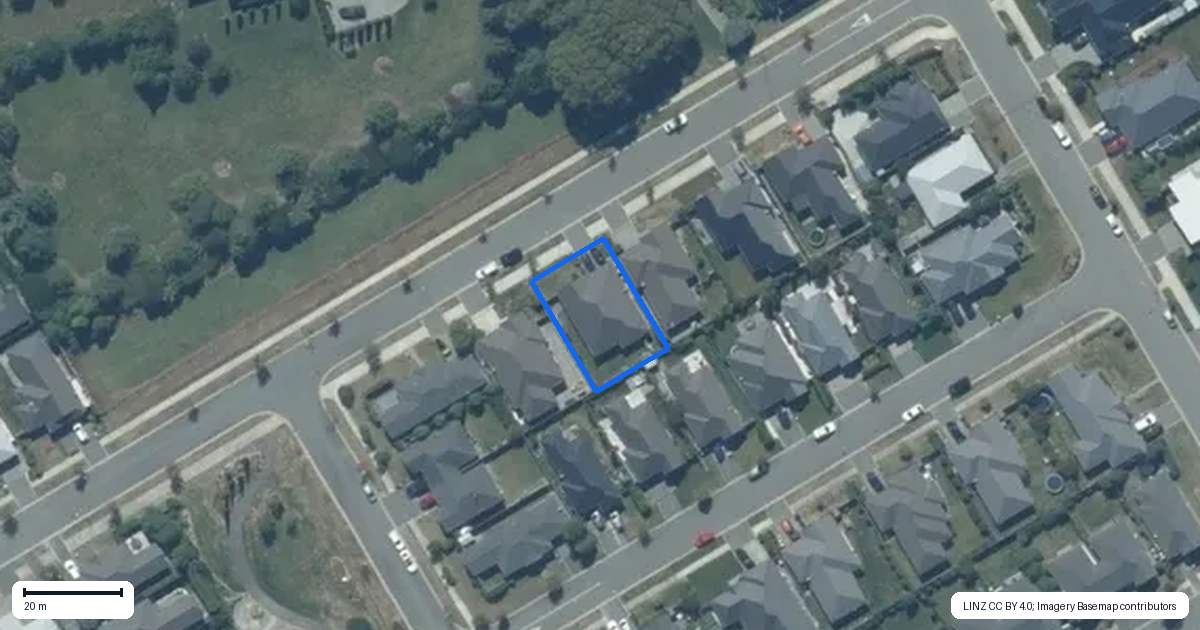 Property context map for 32 Ridgeway Avenue, Rolleston