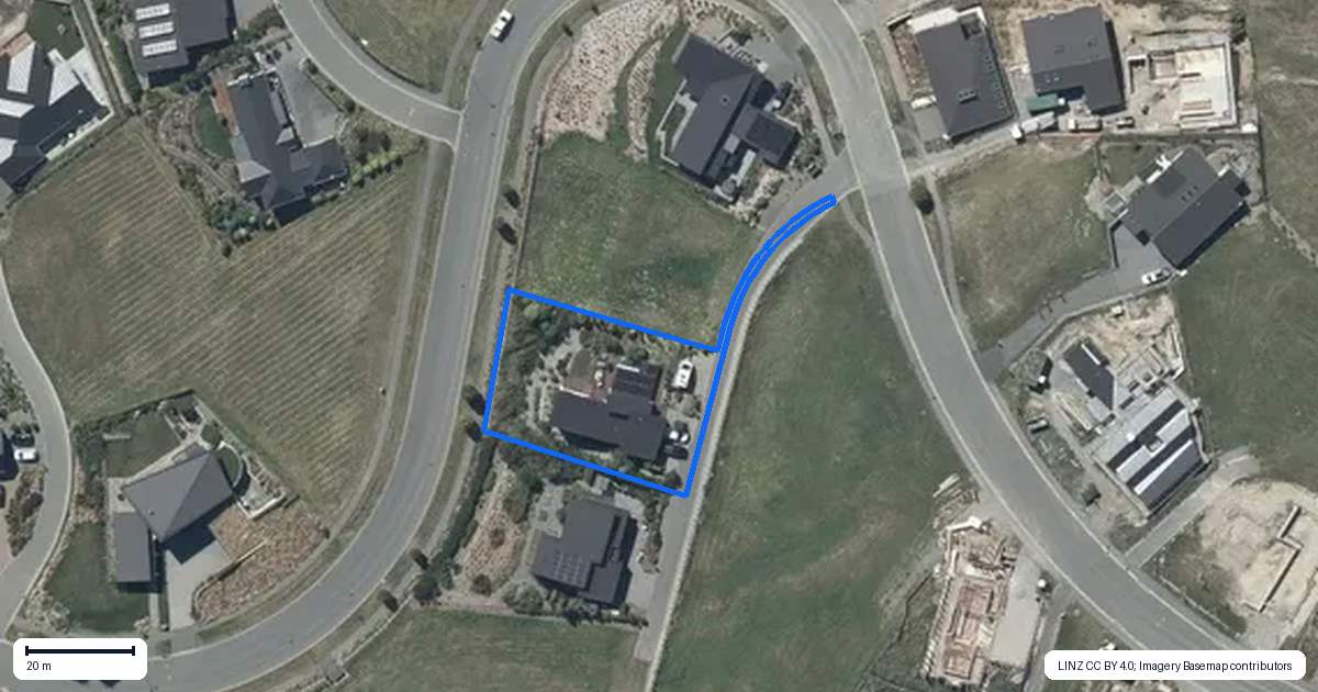 Property context map for 26 Kitcheners Knoll Road, Kennedys Bush, Christchurch