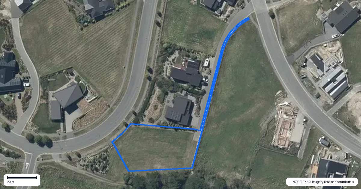 Property context map for 30 Kitcheners Knoll Road, Kennedys Bush, Christchurch