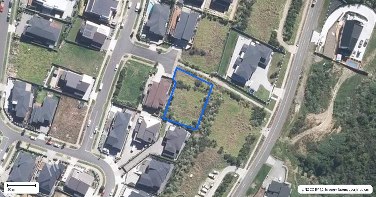 Property context map for 5 Sommet Place, East Tamaki Heights, Auckland