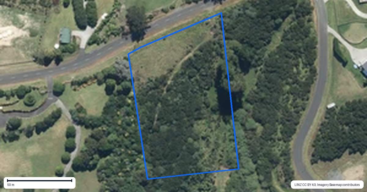Property context map for 101 Trig Road, Whitford