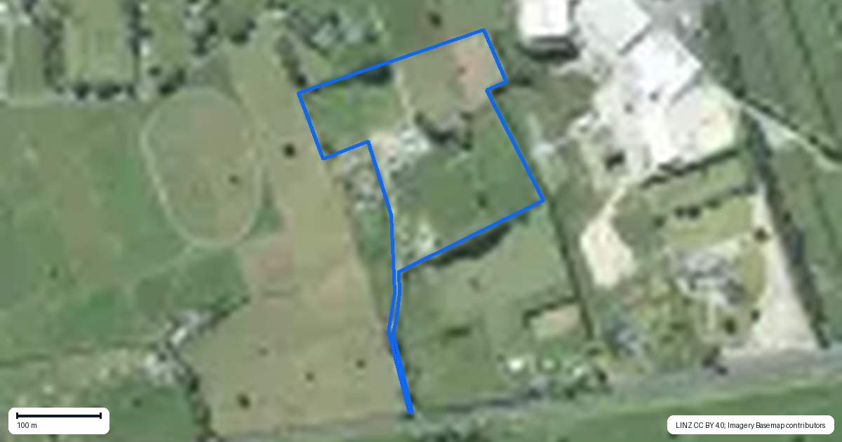 Property context map for 696 Glenbrook Road, Kingseat, Pukekohe