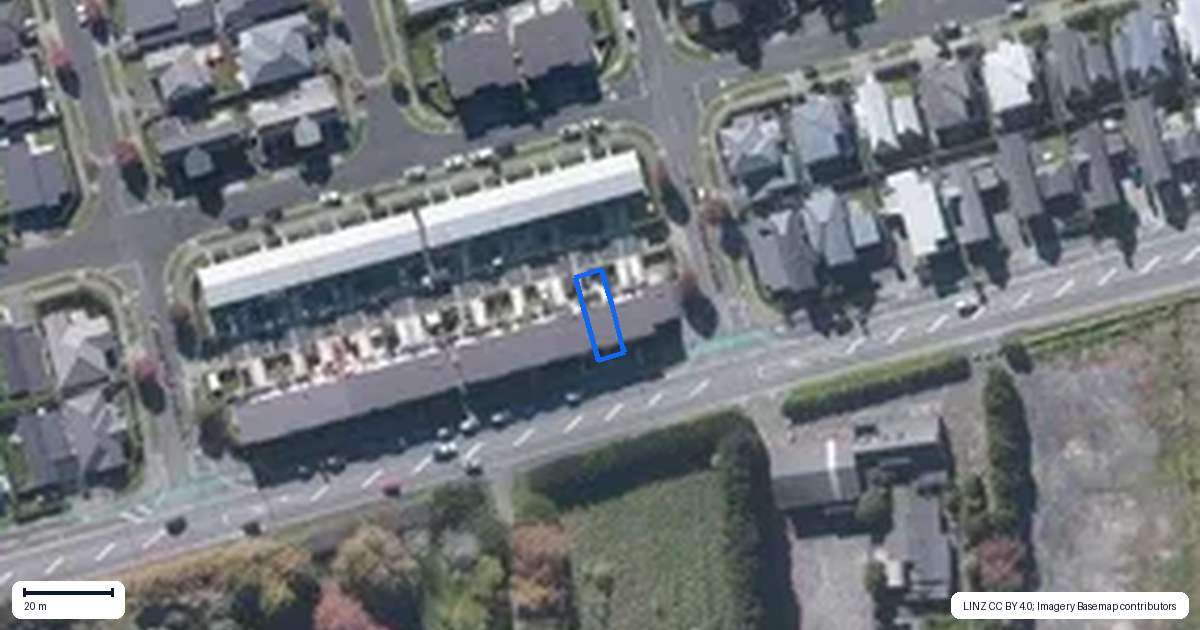 Property context map for 6/38 Brigham Creek Road, Whenuapai, Auckland