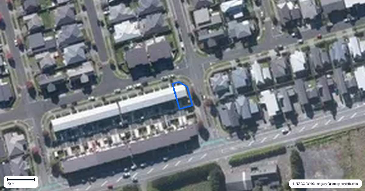 Property context map for 58 Whenuapai Drive, Whenuapai, Auckland