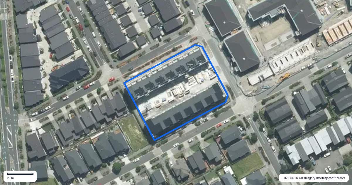 Property context map for 11/28 Pennant Street, Long Bay, Auckland