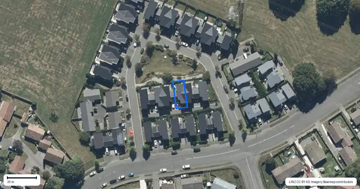 Property context map for 7 Longueval Lane, Broomfield, Christchurch