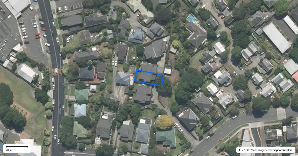 Property context map for 129B Taylors Road, Mount Albert, Auckland