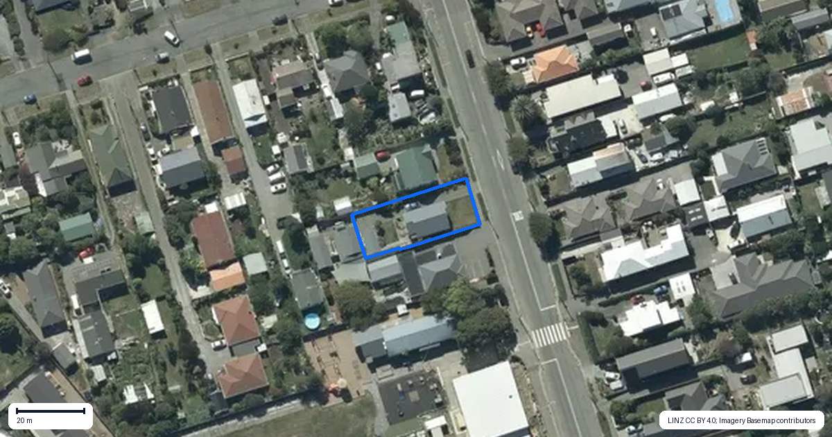 Property context map for 146 Estuary Road, South New Brighton, Christchurch