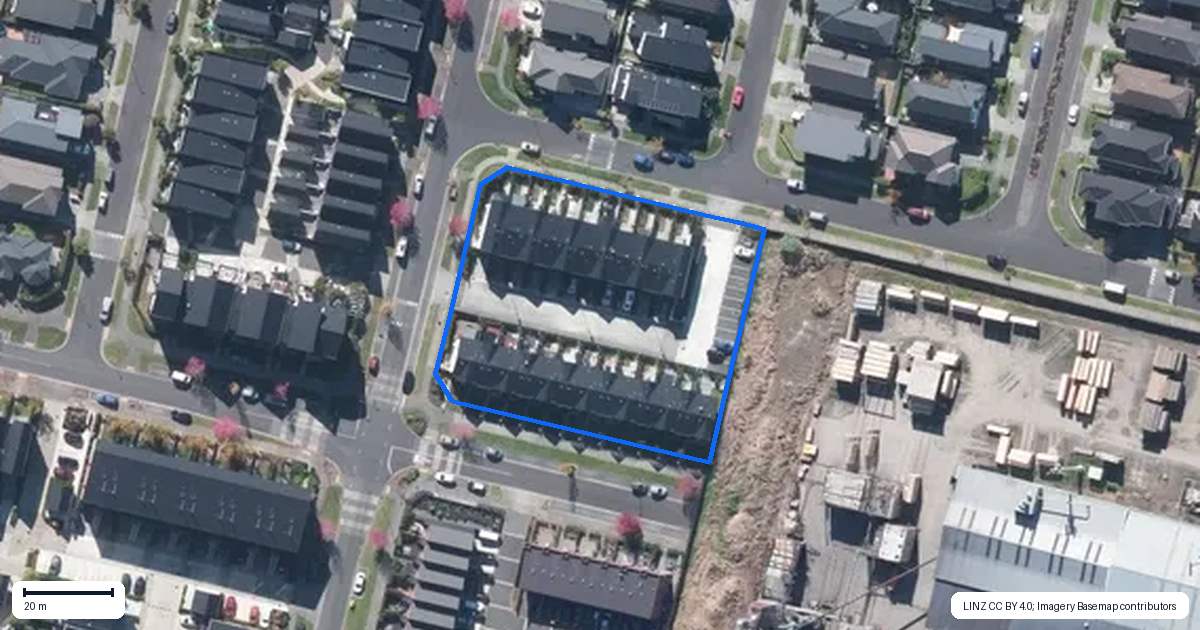 Property context map for 4 Timbermill Road, Whenuapai, Auckland