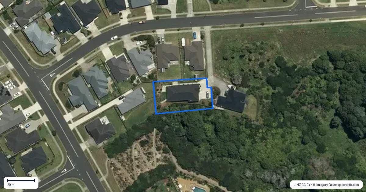 Property context map for 14B Helenvale Crescent, Pokeno