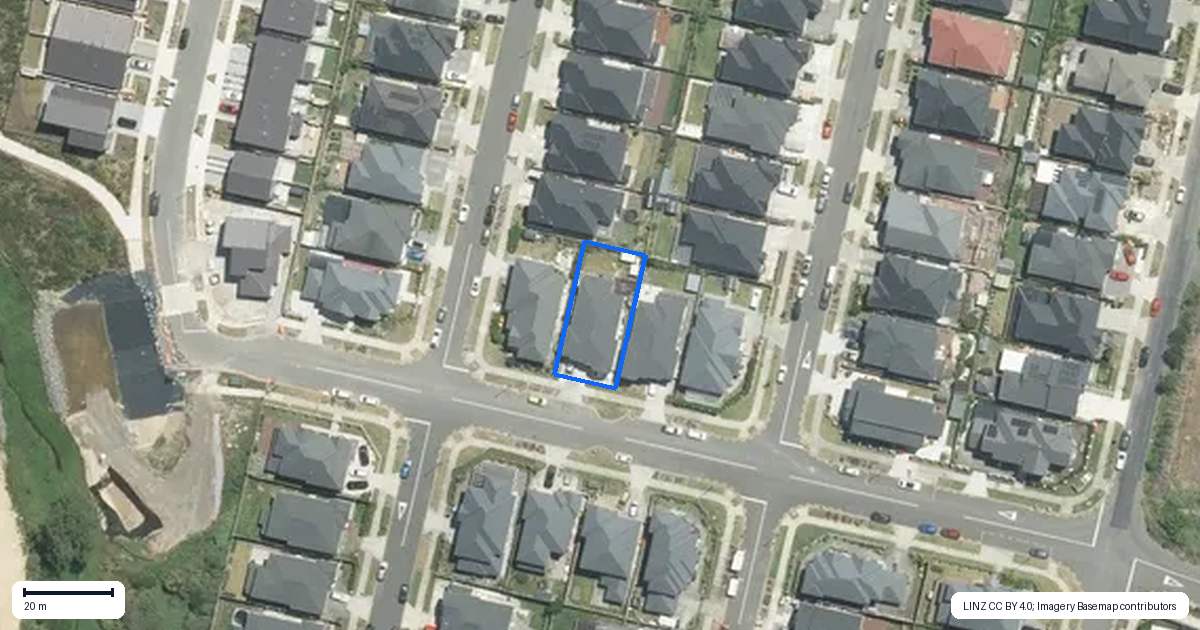 Property context map for 9 Ballinabreen Road, Flat Bush, Auckland