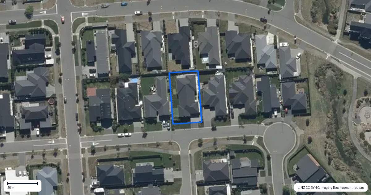 Property context map for 47 Roys Street, Marshland, Christchurch