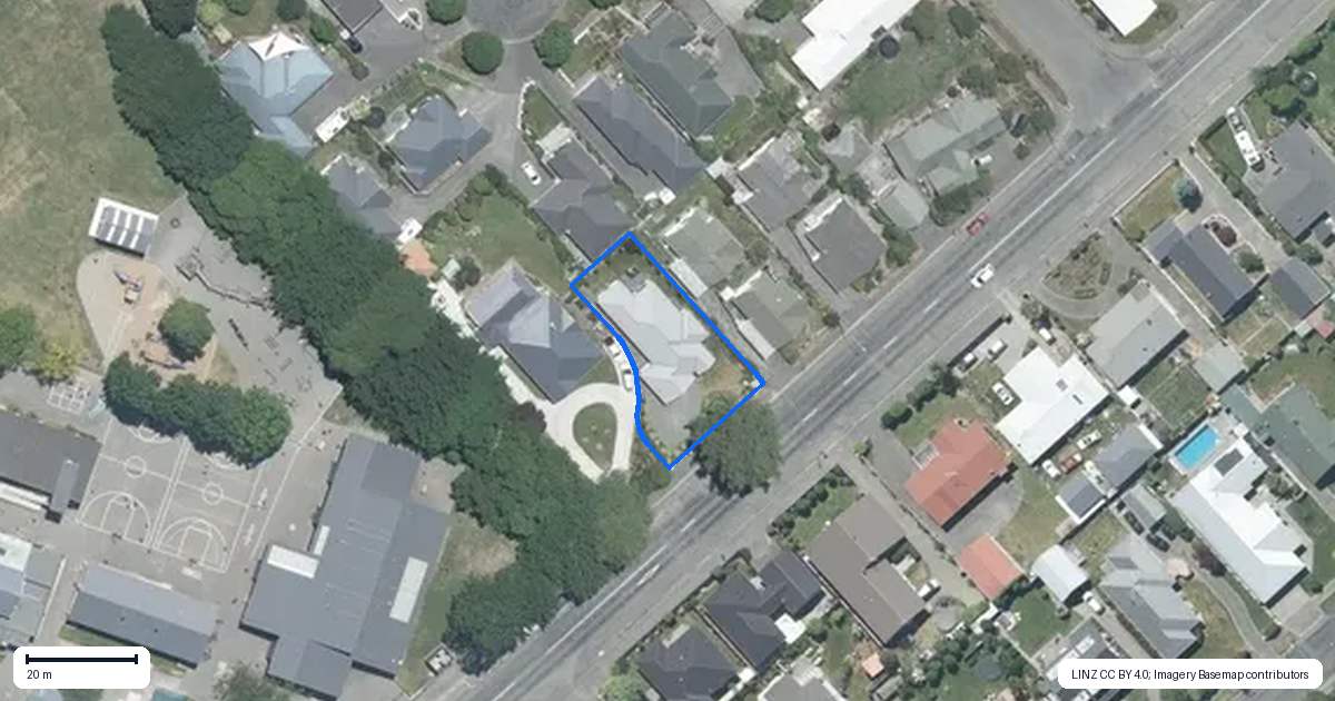 Property context map for 71A Allens Road, Allenton, Ashburton