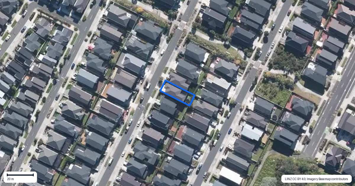 Property context map for 19 Toanui Road, Hobsonville, Auckland
