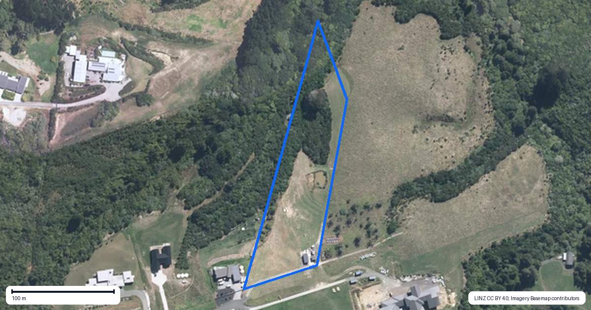 Property context map for 68 Masons Road, East Tamaki Heights, Auckland