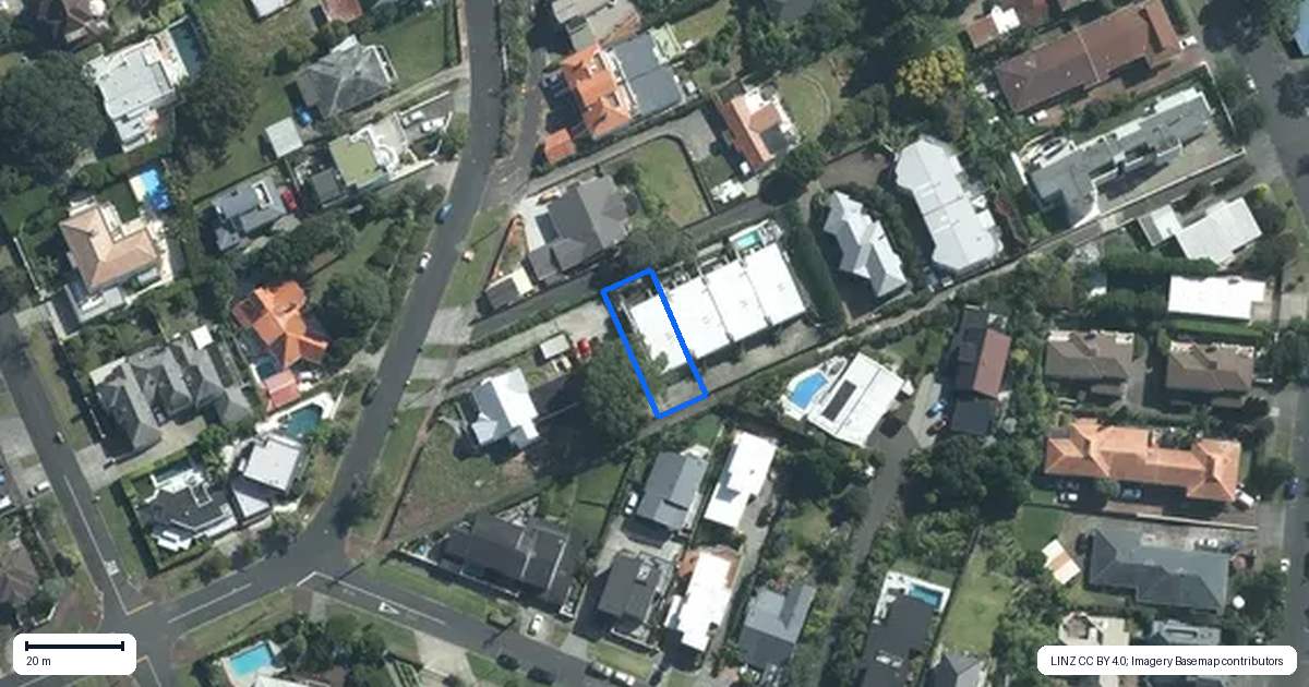 Property context map for 32A Auckland Road, Saint Heliers, Auckland