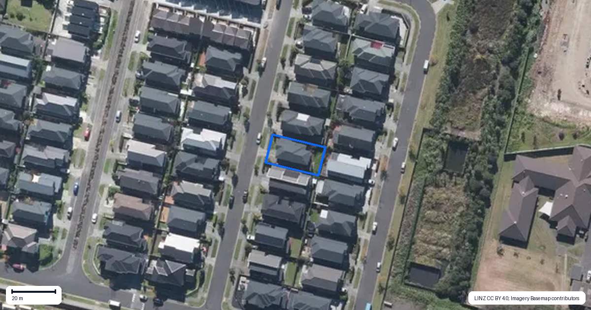 Property context map for 12 Pinefield Road, Whenuapai, Auckland
