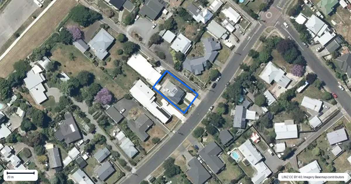 Property context map for 59 Ferry Road, Clive