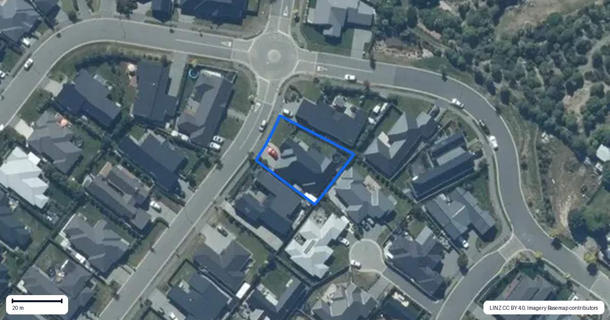Property context map for 63 Farthing Drive, Prebbleton
