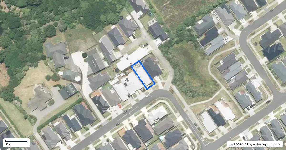 Property context map for 46 Huamanu Street, Pukekohe