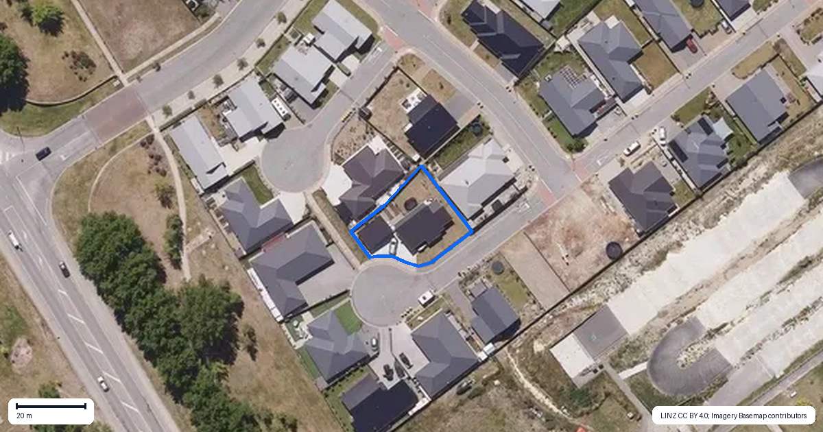 Property context map for 4 Kinnaird Close, Alexandra