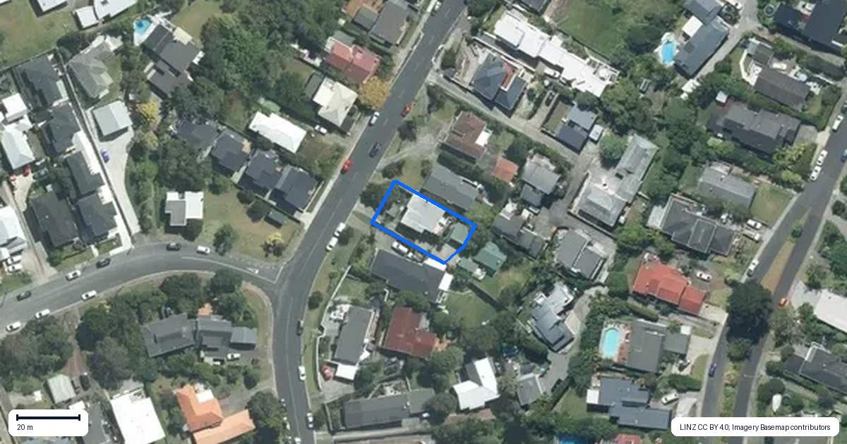 Property context map for 42 Matipo Road, Mairangi Bay, Auckland