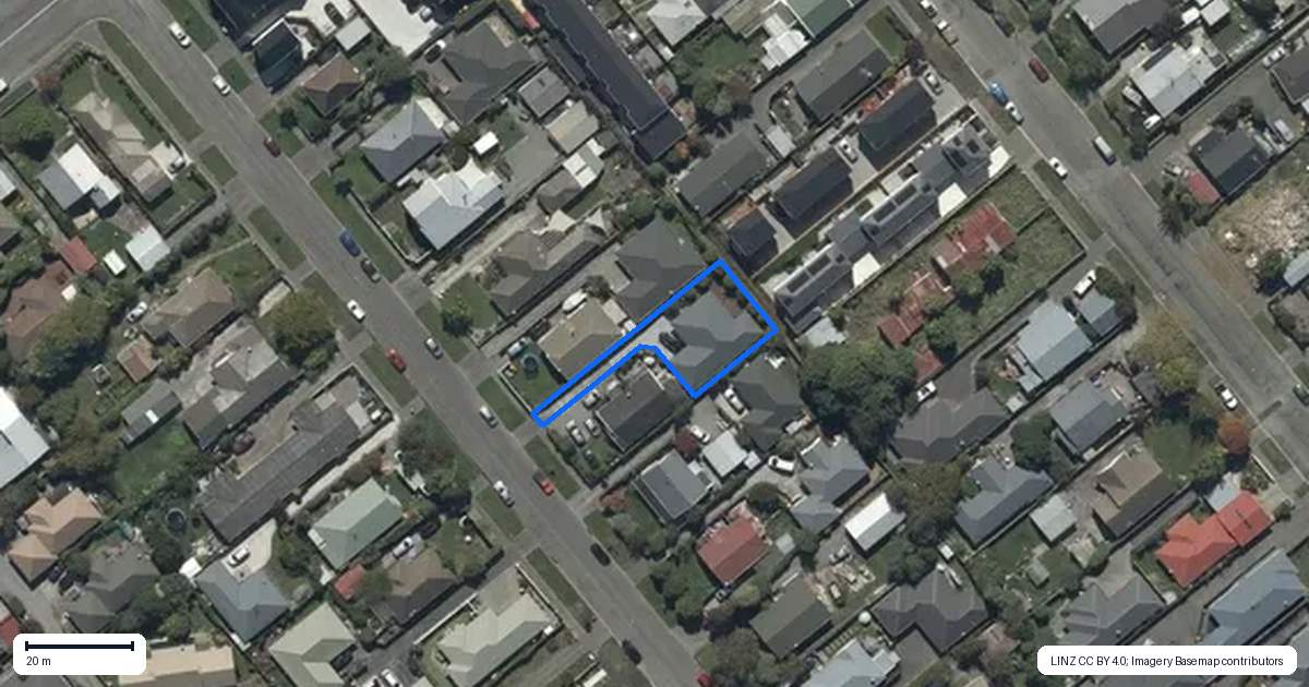 Property context map for 28A Plunket Street, Spreydon, Christchurch