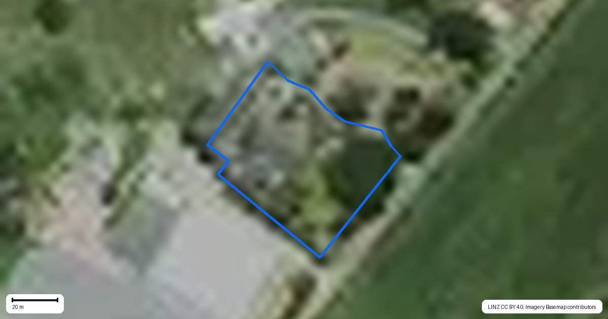 Property context map for 23 Lee Road, Burbush, Hamilton