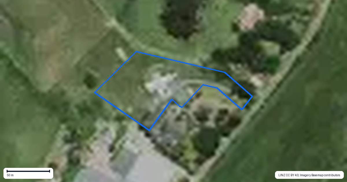 Property context map for 33 Lee Road, Burbush, Hamilton