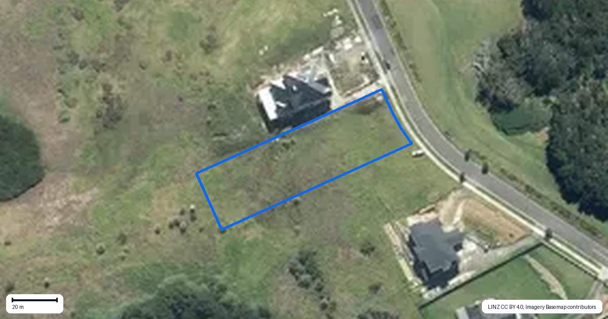 Property context map for 27 Kitenga Road, Flat Bush, Auckland