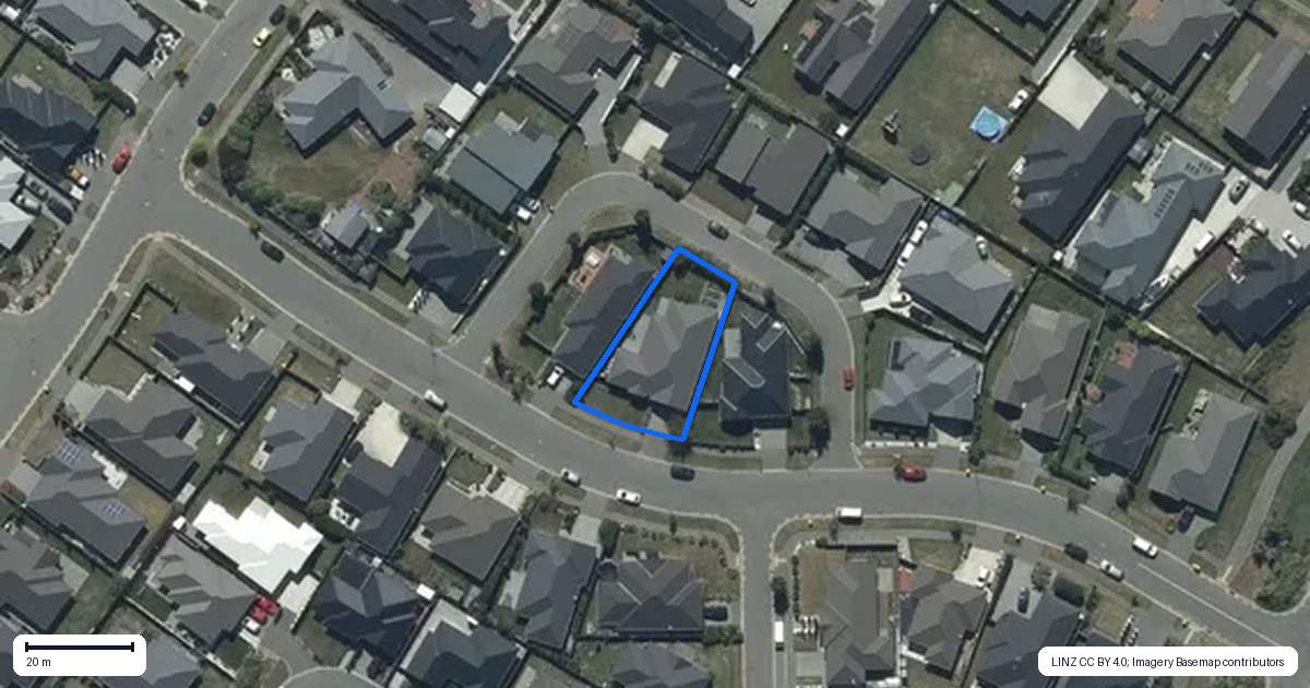 Property context map for 12 Azara Way, Wigram, Christchurch
