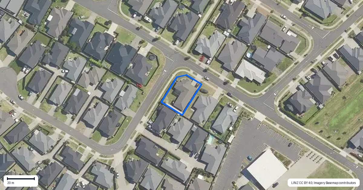 Property context map for 36 Piata Street, Papamoa Beach, Papamoa