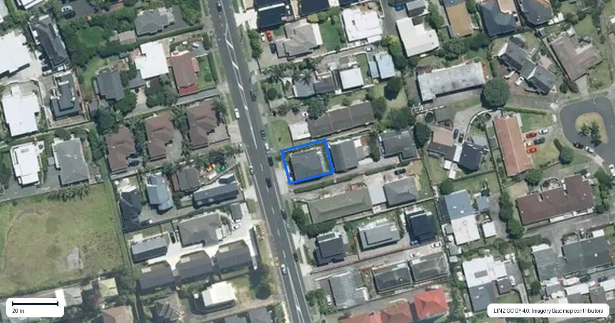 Property context map for 138 Bucklands Beach Road, Bucklands Beach, Auckland