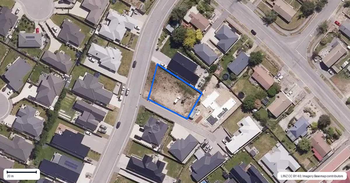 Property context map for 3 Hosking Drive, Cromwell