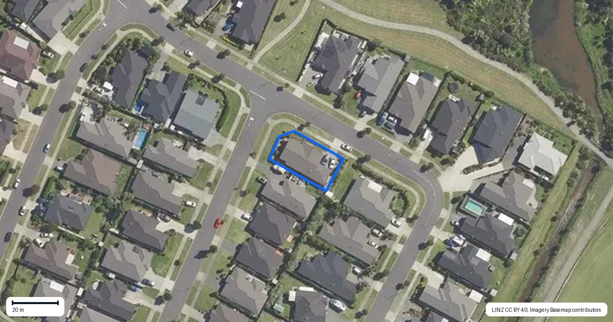 Property context map for 23 Drabble Crescent, Papamoa Beach, Papamoa