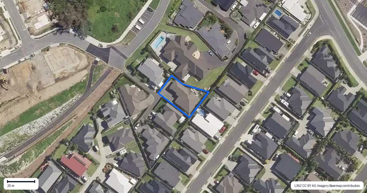 Property context map for 9B Tui Glen, Omokoroa