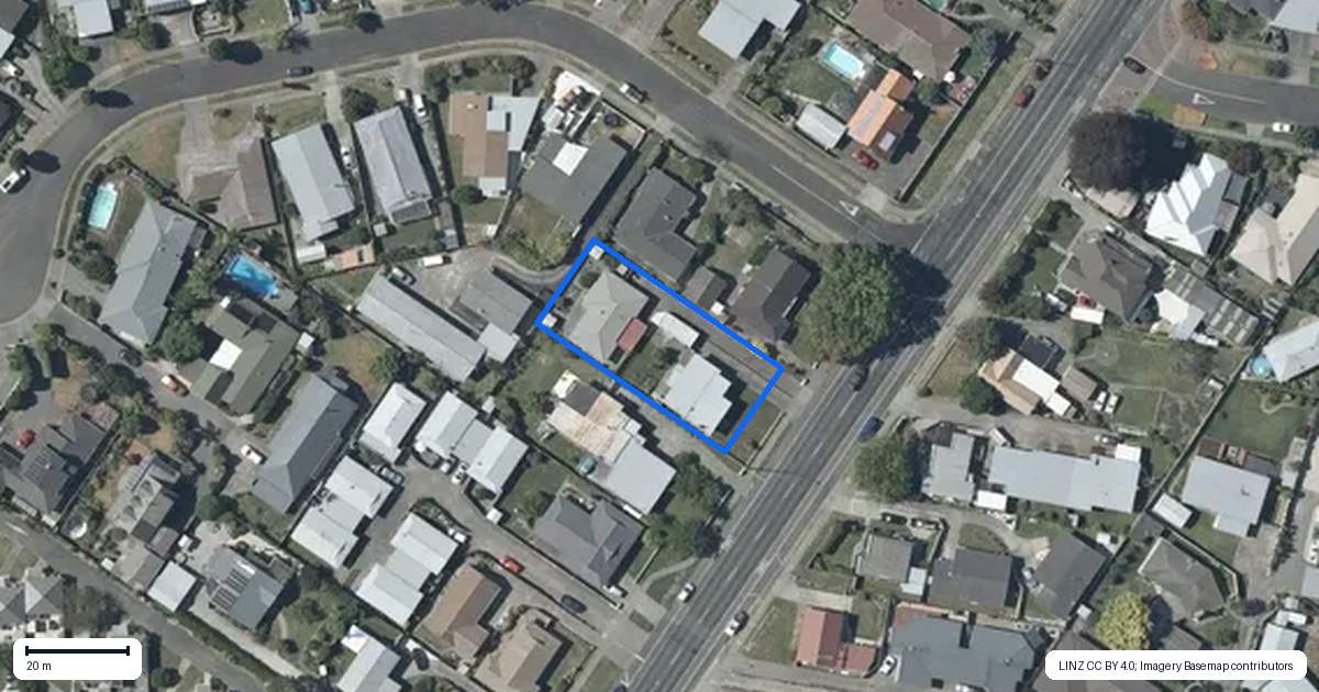 Property context map for 2/407 Gloucester Street, Taradale, Napier