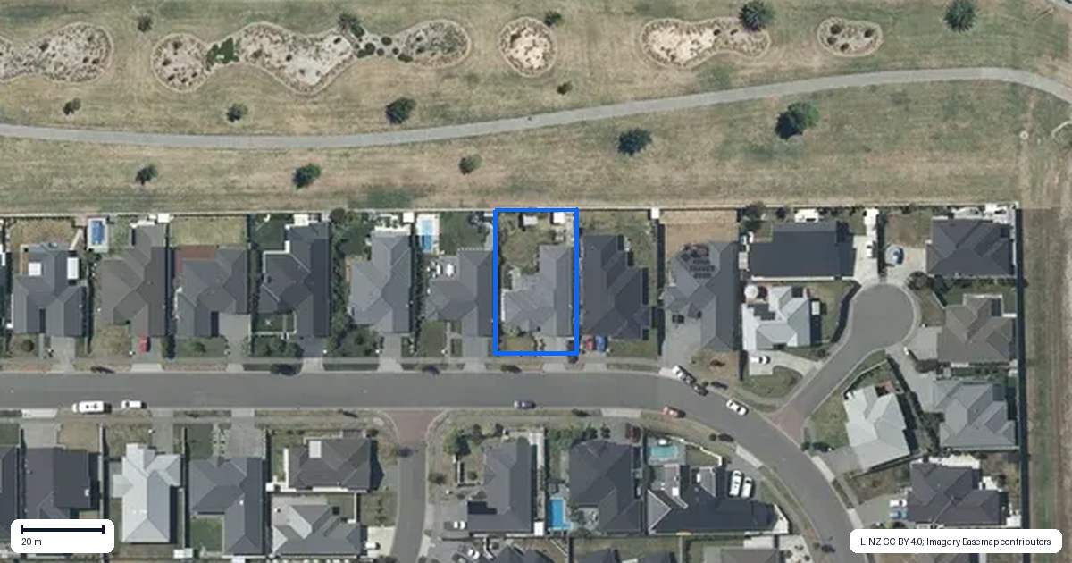 Property context map for 24 Pelorus Avenue, Poraiti, Napier