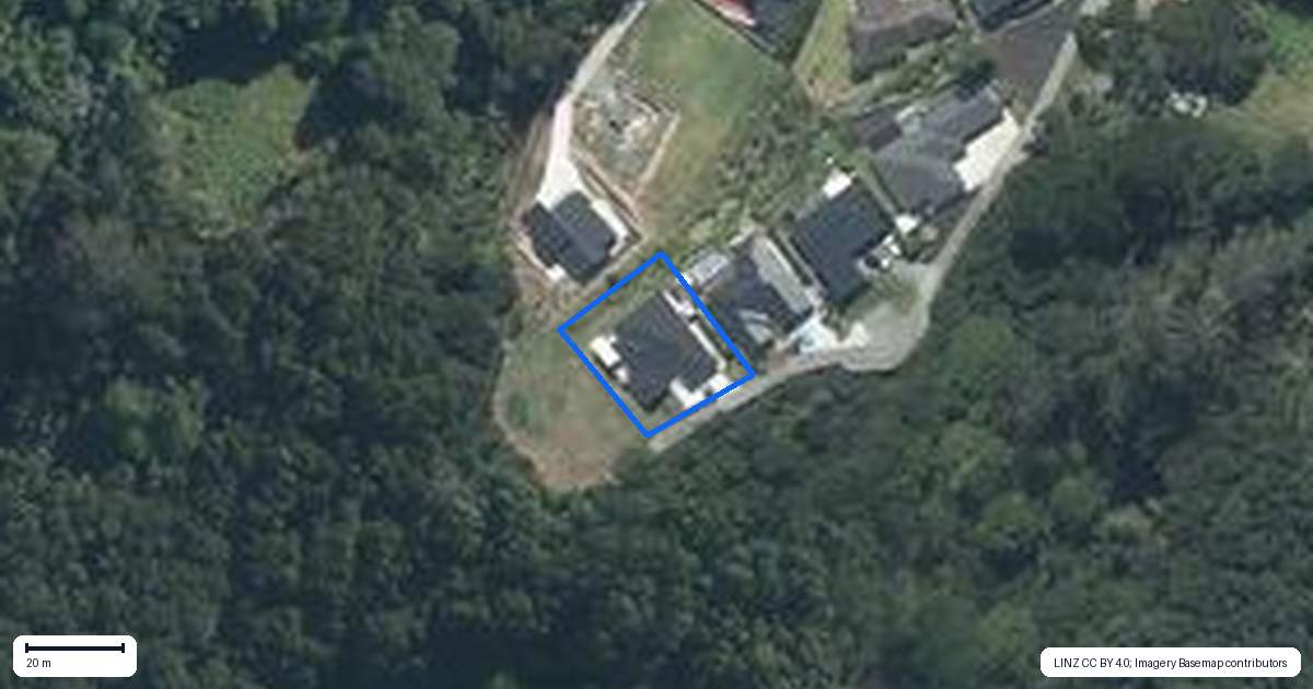 Property context map for 1D Ti Tree Lane, Stanmore Bay, Whangaparaoa