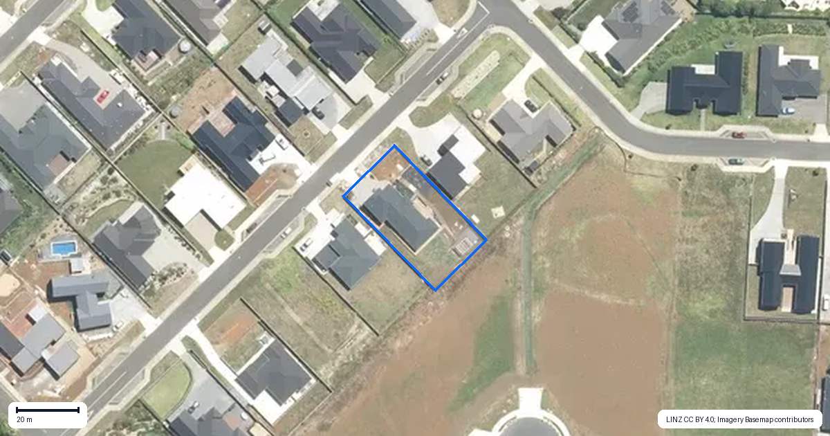 Property context map for 12 Fisk Road, Pukekohe