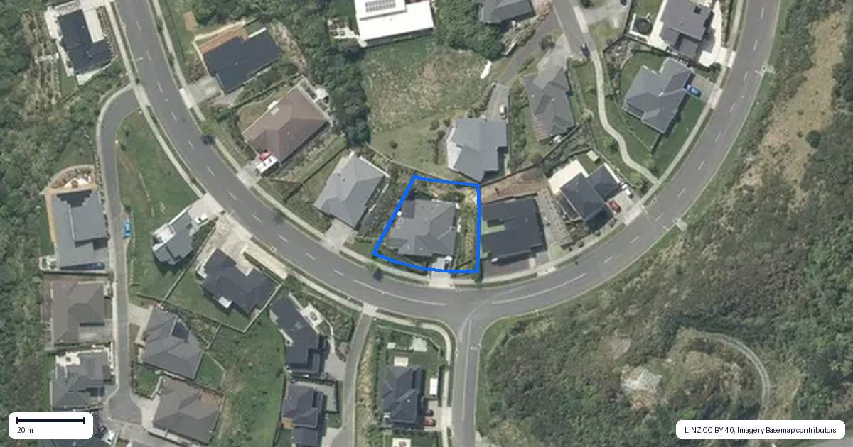 Property context map for 202 Navigation Drive, Whitby, Porirua