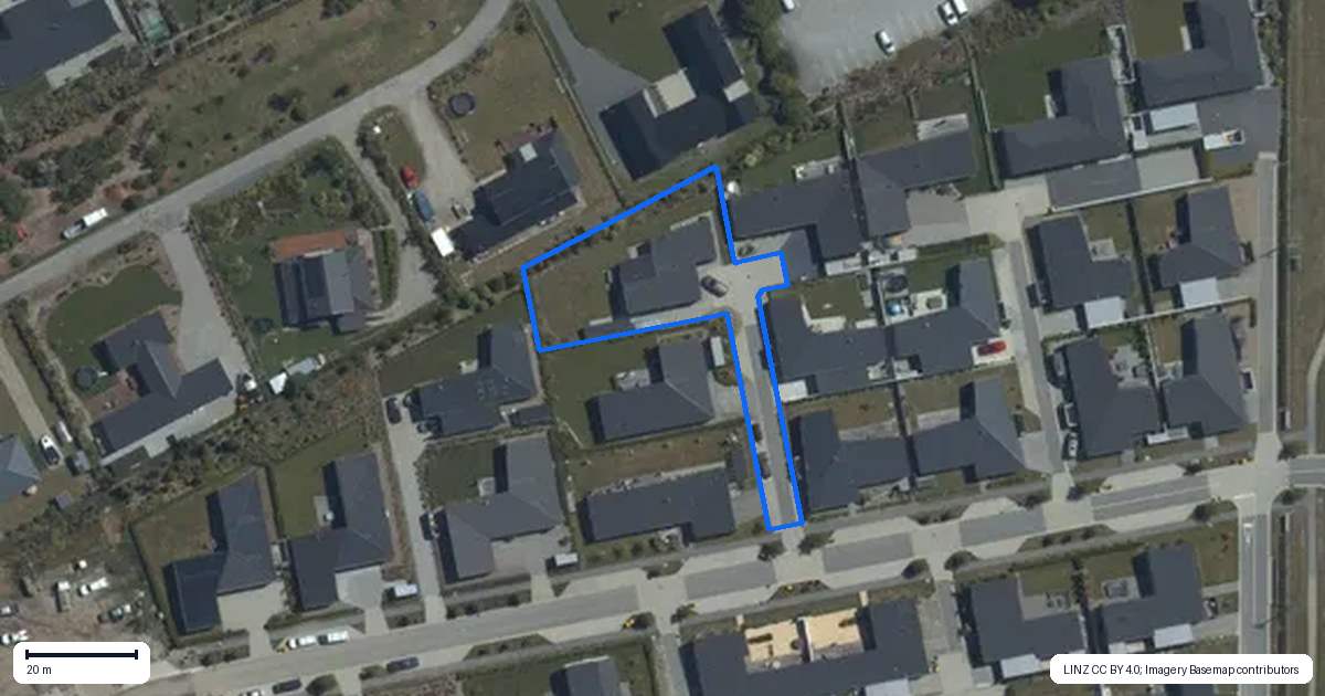 Property context map for 26 Stackbrae Avenue, Wanaka
