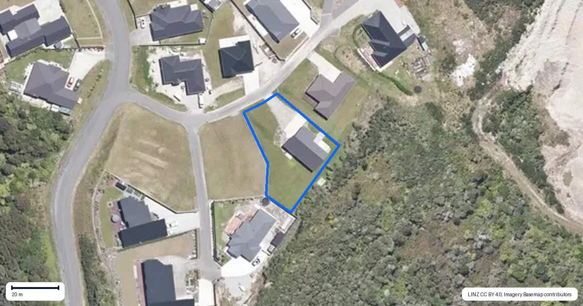 Property context map for 6 Holly Robinson Place, Hokitika